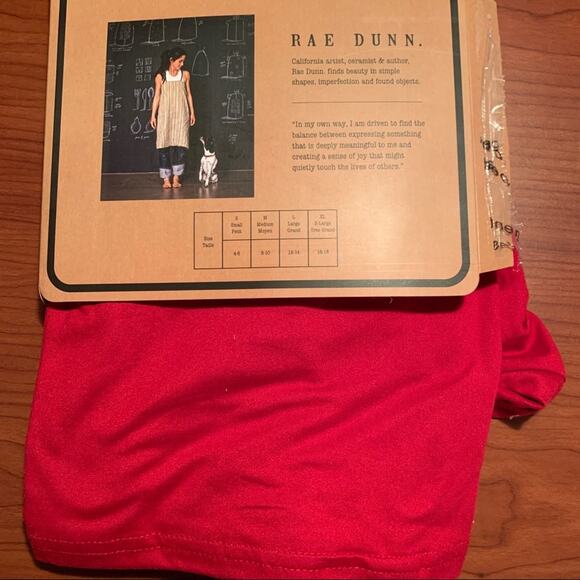 Rae Dunn Holiday Thermals Base Layer Set Cheer Pajama Set NWT - Picture 8 of 9